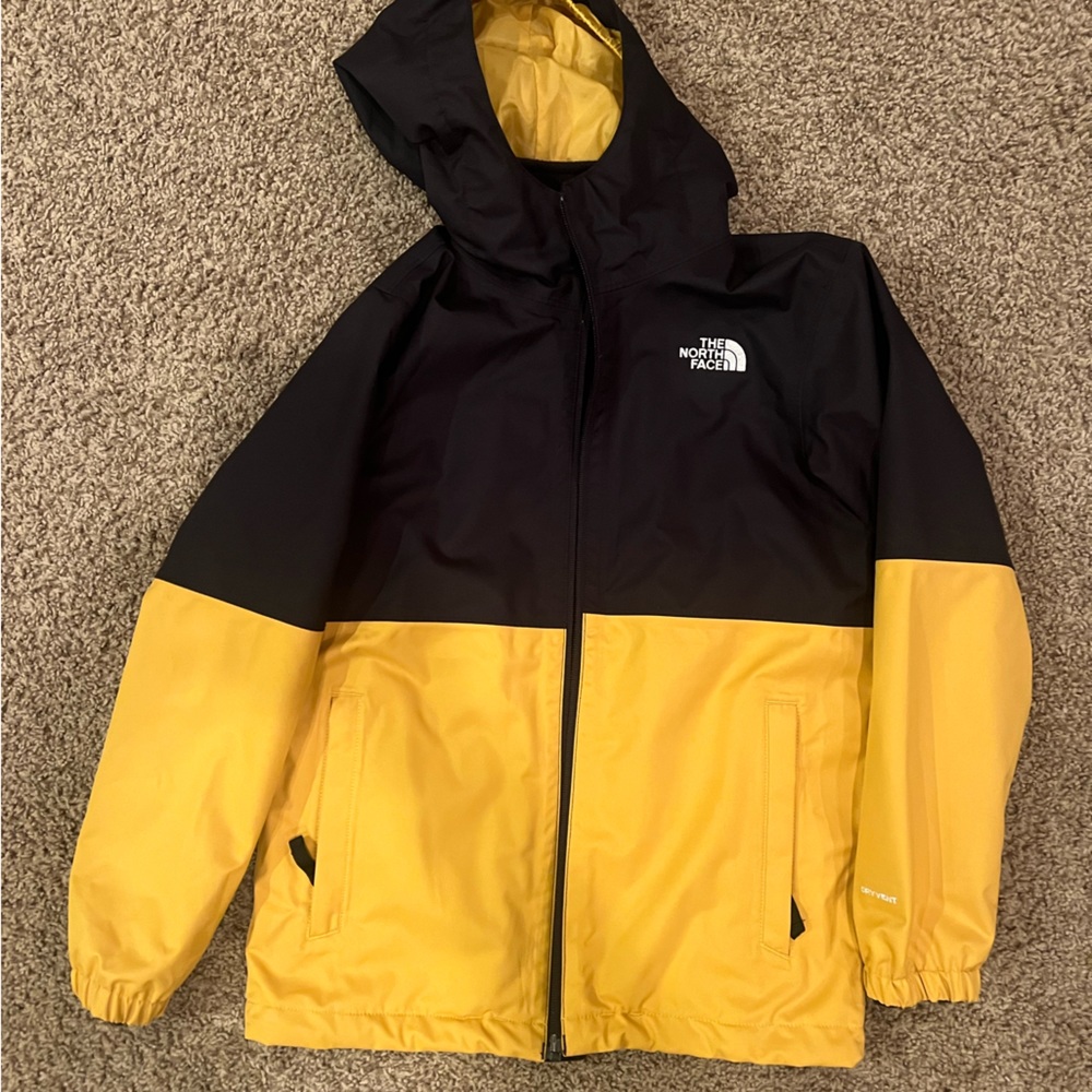 The North Face Black and Yellow Kids Jacket